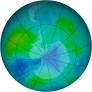 Antarctic Ozone 2011-02-21